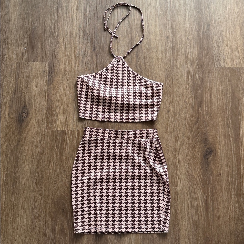 Two Piece Skirt Set